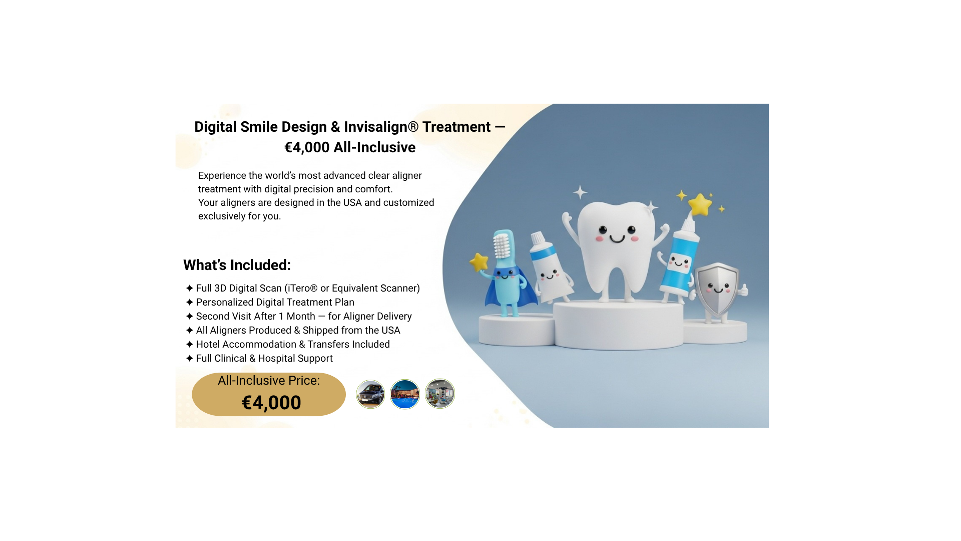 Complete Oral Rehabilitation Package - Turkey